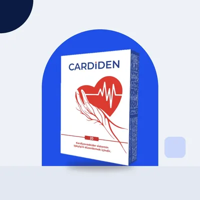Cardiden ambalajı: kalbine ve tansiyonuna dikkat edenler için kapsül