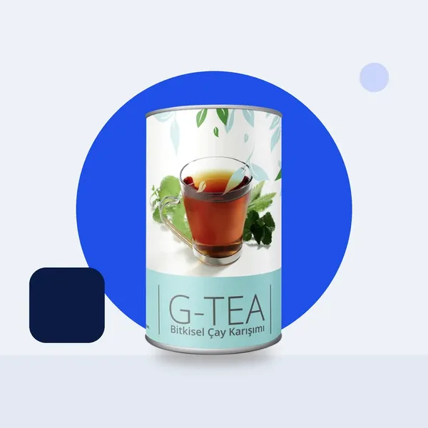 G-tea ambalajı: kilo verme sürecinde içilen bitkisel karışım