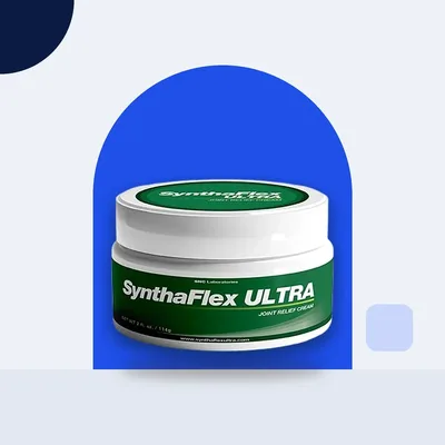 SynthaFlex Ultra ambalajı: eklem bölgesine masajla sürülen krem